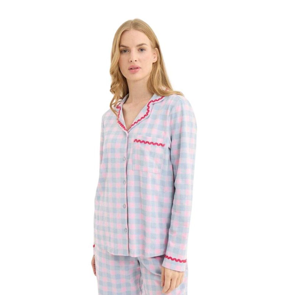 Chelsea Peers Womens/Ladies Long Pyjama Set / Blue